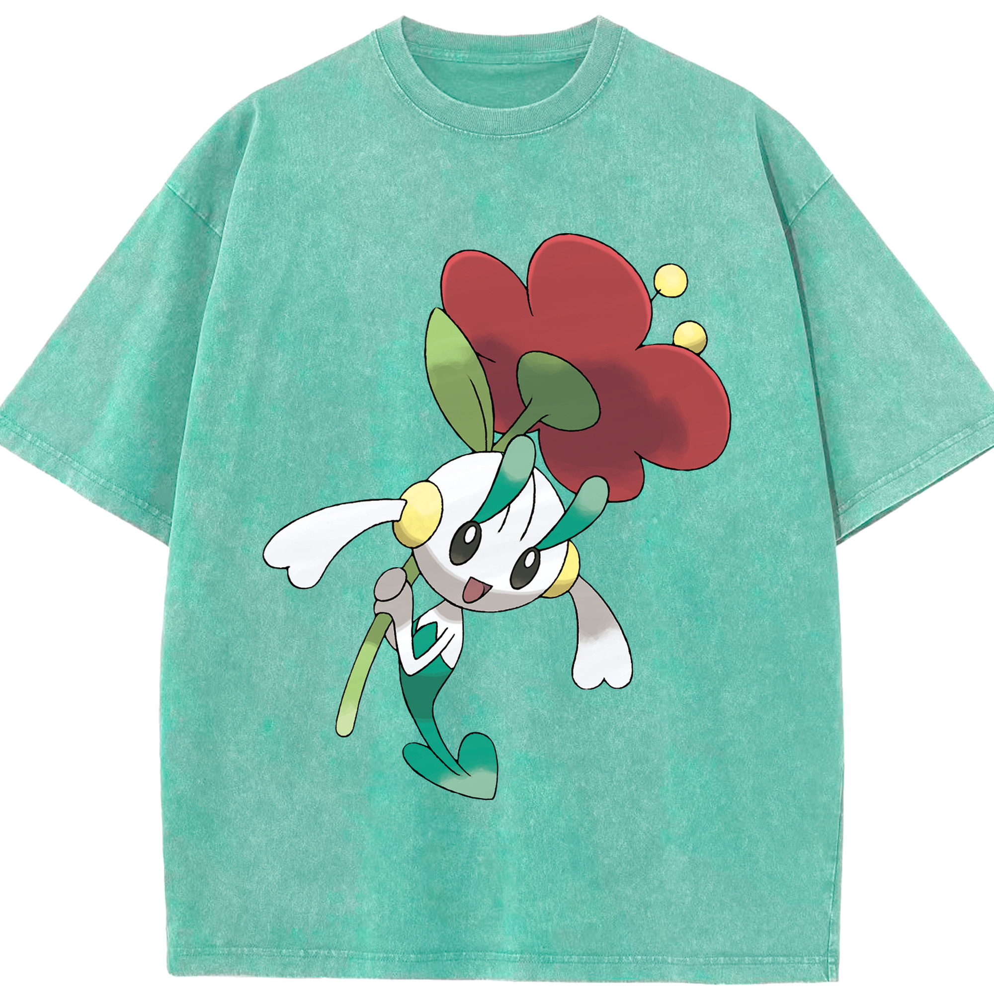 （画像用） ポケットモンスター Pokémon 綿100% ヴィンテージ風 半袖Tシャツ（フロントプリント）